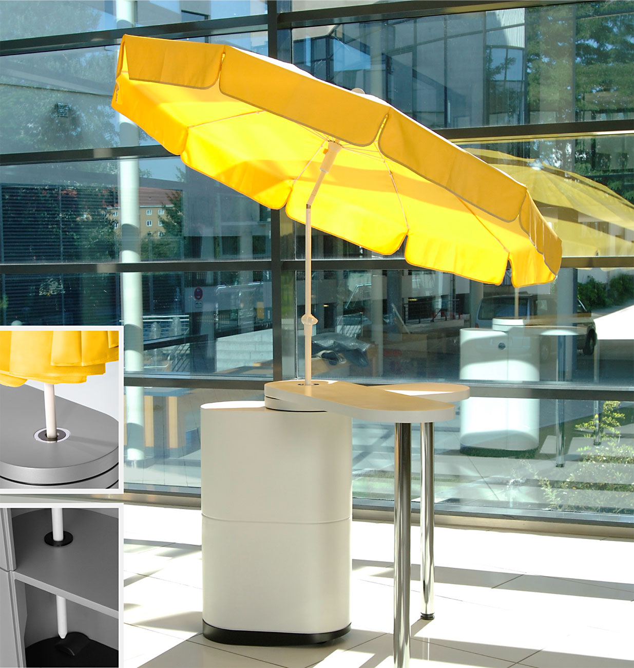 PENTALOOOP® Attachment Parasol holder